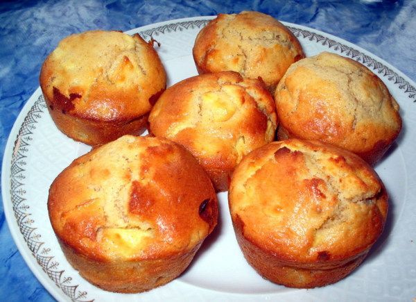 Mufffins à la compote de pommes